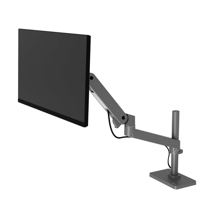 Soporte  Ergotron Lx Series 45-695-293 Para 34" Escritorio Gris Oscuro