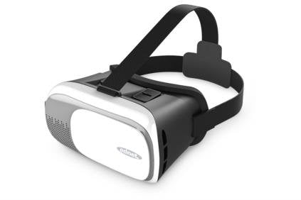 EAN 4054007870001 - Ednet 87000 dispositivo de visualización montado en un casco Gafas de realidad virtual 300 g Negro, Gris, imagen 1