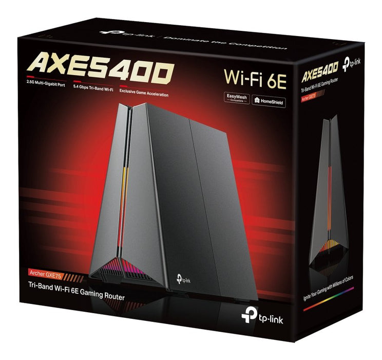 EAN 4897098683514 - TP-Link Archer GXE75 router inalámbrico 2.5 Gigabit Ethernet Tribanda (2.4 GHz / 5 GHz / 6 GHz) imagen 6