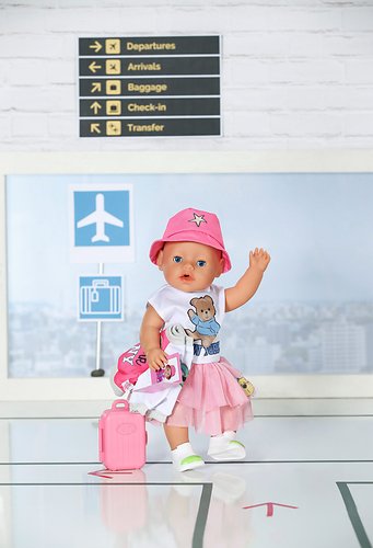 Zapf Creation Baby Born® Conjunto De Viaje Deluxe 43 Cm, Accesorios Para Muñecas 840733
