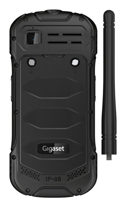 Gigaset Glx 8 Active Schwarz 6,1 Cm 2,4 Zoll Display Push-To-Talk Funktion 2500 Mah Akku Ip68 2 Mp Kamera Dual-Sim Azultooth
