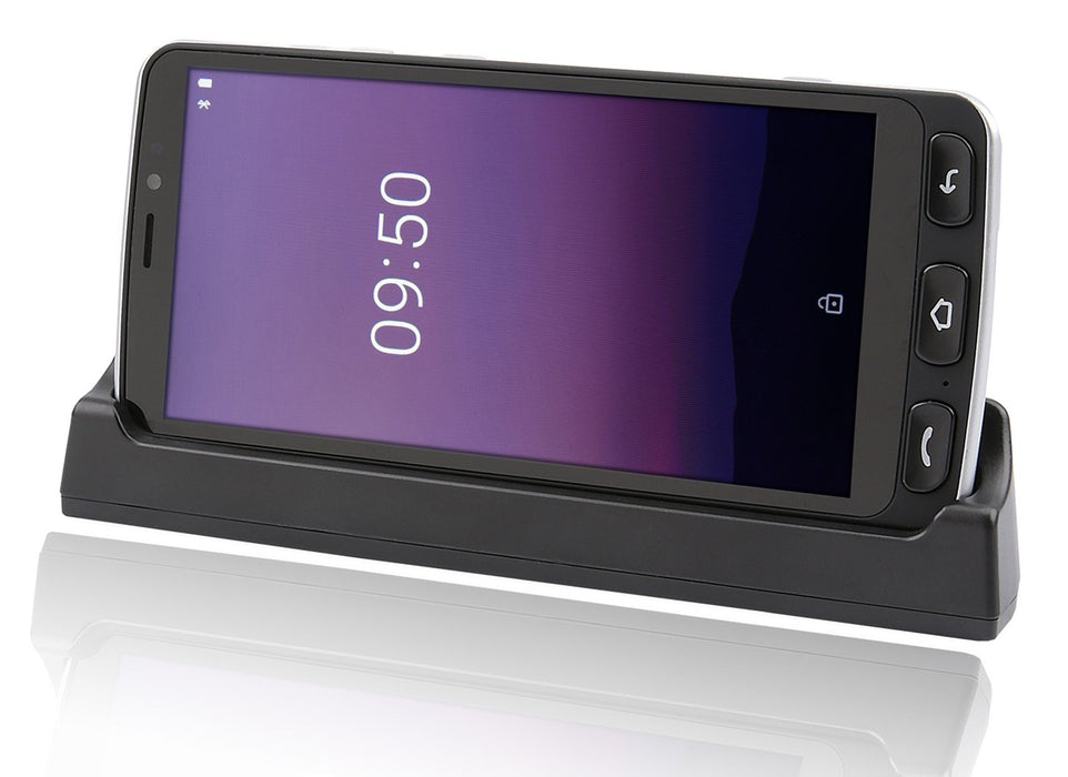 EAN 4030152022861 - Olympia Neo schwarz 14 cm (5.5") SIM doble Android 10 4G USB Tipo C 2 GB 16 GB 2400 mAh Negro, Plata imagen 3