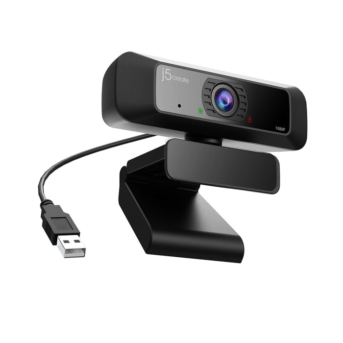 Cámara Web J5create Jvcu100-N  Hd Usb Con Rotación De 360°