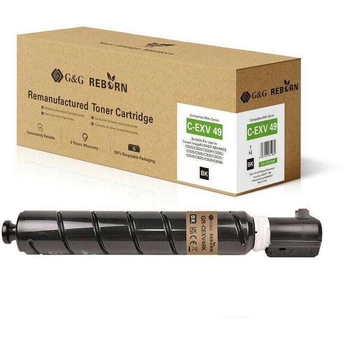 G&G Reborn-Toner Compatible Con Canon C-Exv 49 8524b002 B