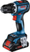 EAN 4059952617237 - Bosch GSR 18V-90 C 2100 RPM 1,1 kg Negro, Azul imagen 2