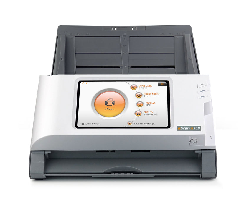 EAN 4042485637780 - Plustek eScan A350 Essential Escáner con alimentador automático de documentos (ADF) 600 x 600 DPI A4 Negr imagen 3