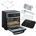 EAN 5903887803168 - Adler AD 6309 freidora Sencillo 13 L Independiente 2500 W Freidora de aire caliente Negro, Plata imagen 8