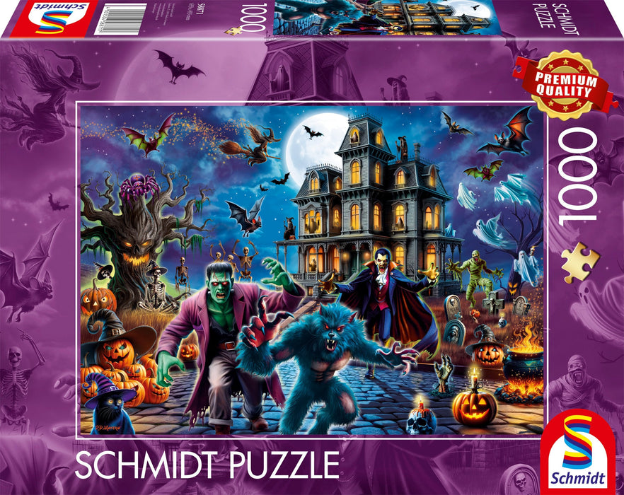 Schmidt Spiele Noche De Halloween, Rompecabezas De 1000 Piezas 58871