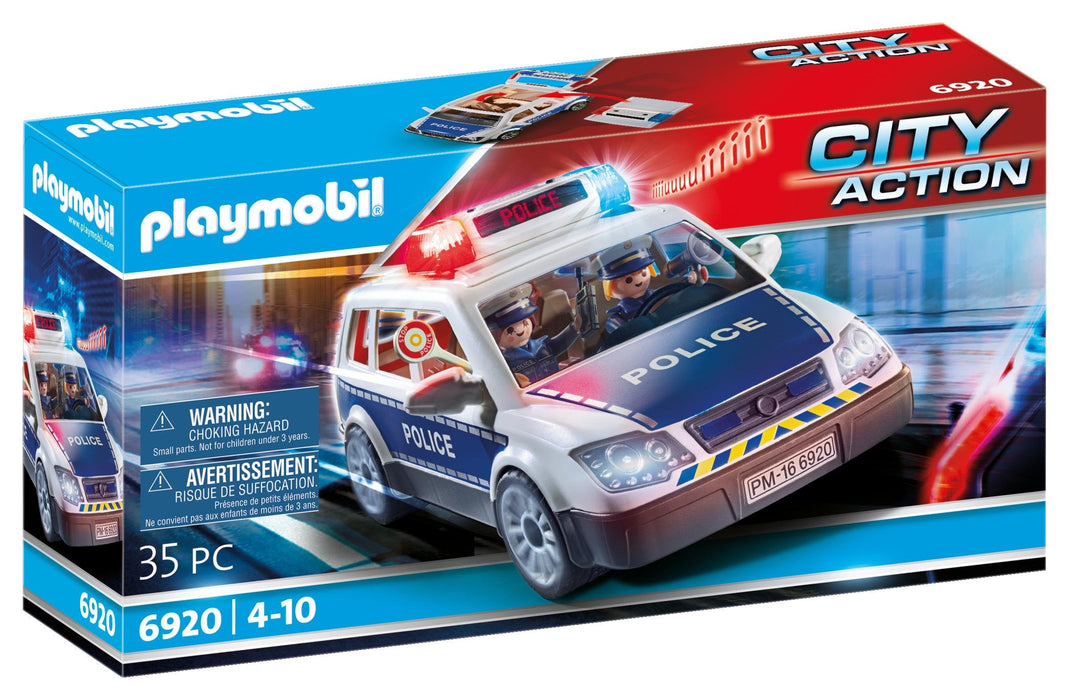 Playmobil Policia Coche De Policia Con Luces Y Sonido