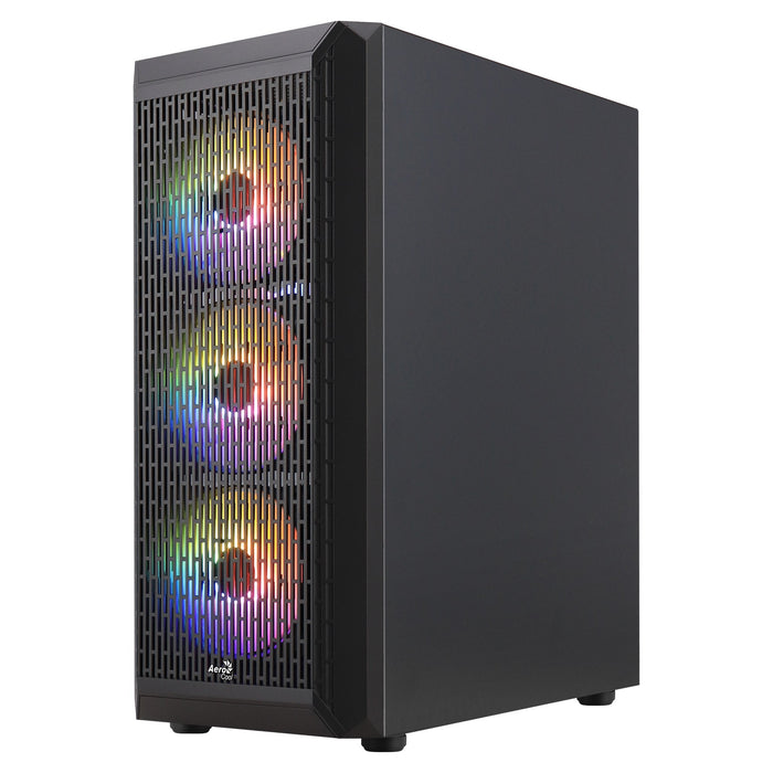 Caja Pc Aerocool Atx Beam V2 Frgb Black