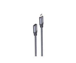 Shiverpeaks Bs13-46030 Cable Usb Usb 3.2 Gen 2 (3.1 Gen 2) 2 M Usb C Negro, Gris