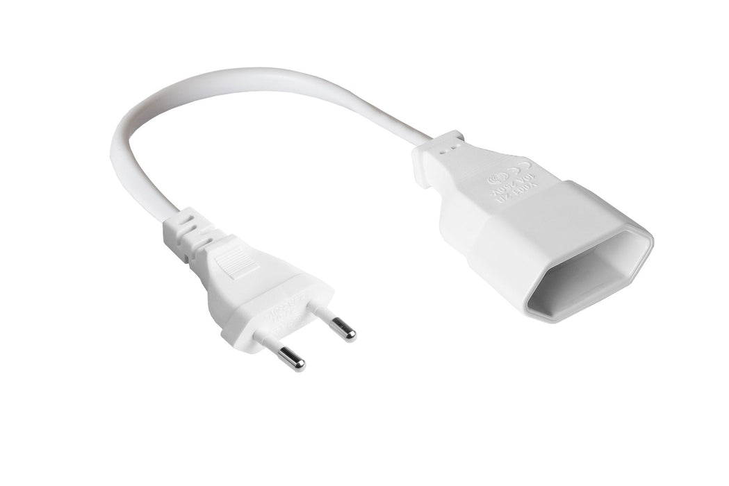 Good Connections Euro-Extensión Blanco 3m