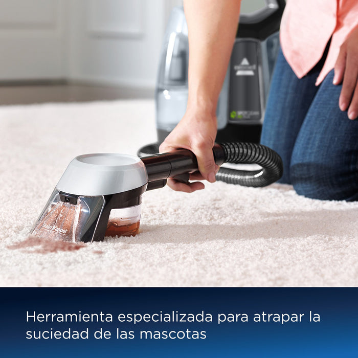 EAN 0011120272314 - Bissell SpotClean Pet Plus máquina de limpieza de alfombras Seca y húmeda Negro, Transparente imagen 5