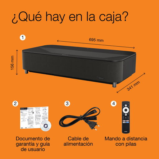 EAN 8715946744681 - Epson EH-LS970B 4000 lúmenes ANSI 3LCD UHD 4K (3840x2160) imagen 2