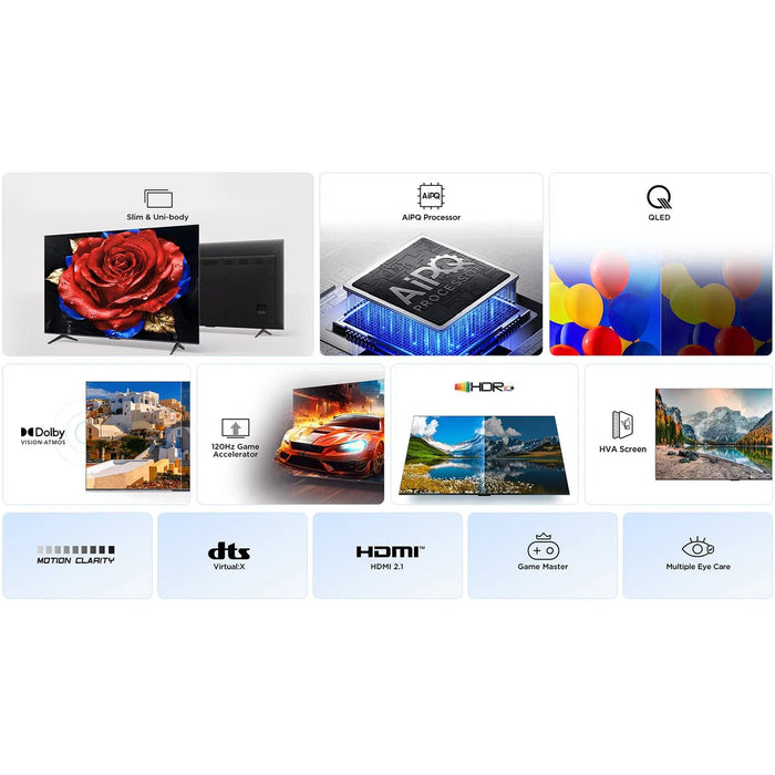 EAN 5901292528812 - TCL T69C 43T69C Televisor 109,2 cm (43") 4K Ultra HD Smart TV Wifi Negro 350 cd / m² imagen 14