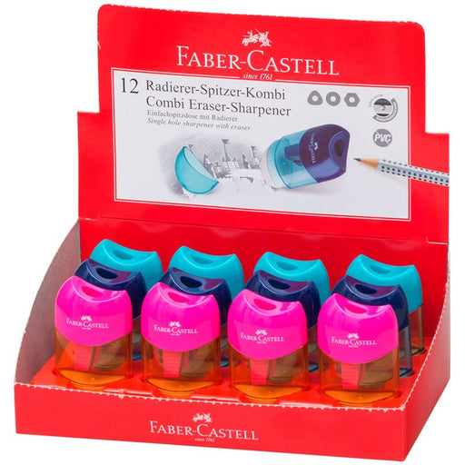 EAN 6933256640666 - Faber-Castell 183604 sacapuntas Sacapuntas manual Colores surtidos imagen 1
