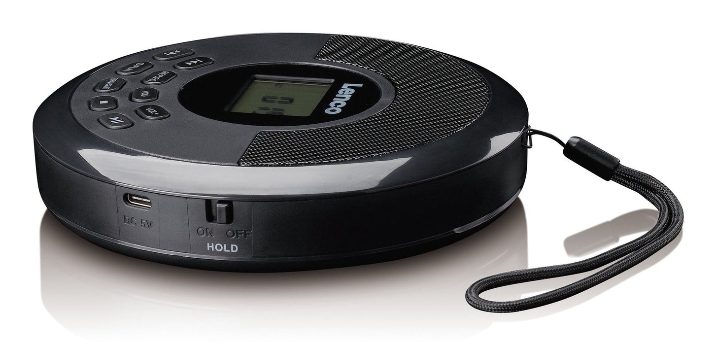 EAN 8711902090403 - Lenco CD-340BK Negro Reproductor de CD portátil imagen 3