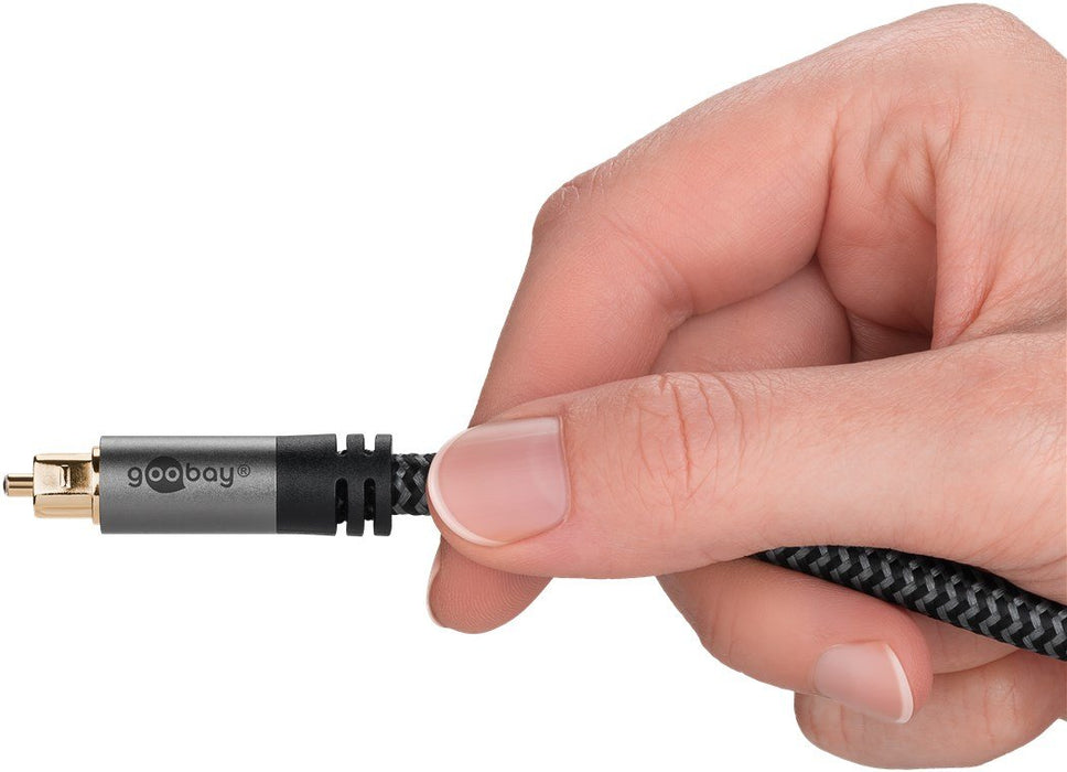 EAN 4040849653049 - Goobay 65304 cable de audio 1 m Toslink Negro, Plata imagen 5