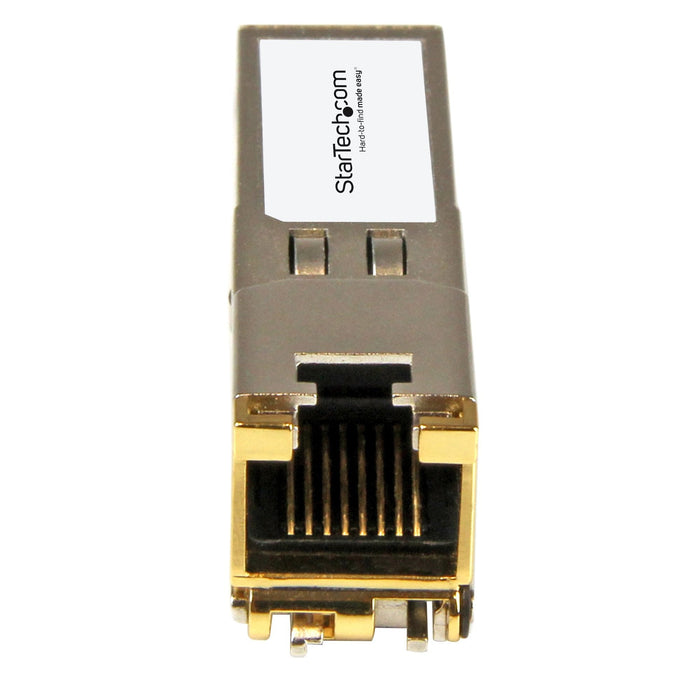 Startech.Com Módulo Transceptor Sfp+ Compatible Con El Modelo Plus-T De Palo Alto Networks - 100/1000/10000base-Tx