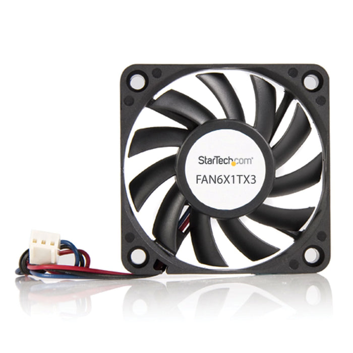EAN 0065030786355 - StarTech.com FAN6X1TX3 sistema de refrigeración para ordenador Carcasa del ordenador 6 cm Negro imagen 3
