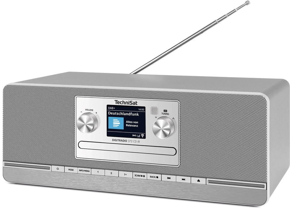 EAN 4019588510227 - TechniSat DIGITRADIO 372 CD IR Internet Analógico y digital Antracita, Plata imagen 9
