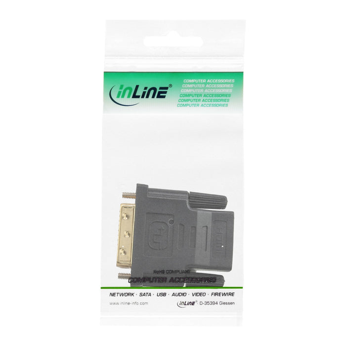 Adaptador Inline Hdmi A Dvi Hembra A Macho