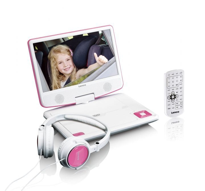 EAN 8711902037897 - Lenco DVP-910 Reproductor de DVD portátil Convertible 22,9 cm (9") Negro, Rosa imagen 2