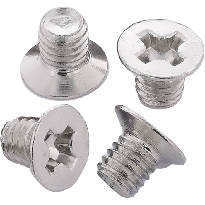 1000 Piezas Pack Tornillo Inline Para Hdd/Ssd De 2,5", 3 Mm, Cabeza Plana, Plateado