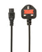 EAN 8716309023399 - Gembird PC-187-ML12 cable de transmisión Negro 1,8 m BS 1363 C5 acoplador imagen 2
