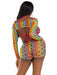 EAN 0714718570792 - Leg Avenue 81661_10122 conjunto de ropa interior y bodi Multicolor imagen 3