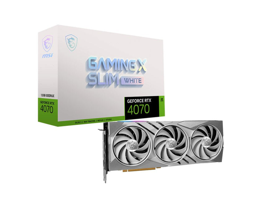 Tarjeta Grafica Msi Rtx 4070 Gaming X Slim X 12gb Gddr6x