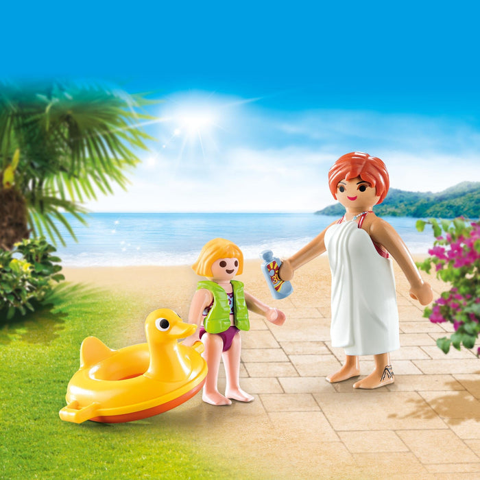 Playmobil Duo Pack Bañistas Pareja De Vacaciones