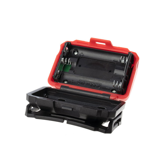 Linterna Montis Bateryjna Latarka Naglowna Z Sensorem Mt002 Rojo, Negro Con Diadema Led