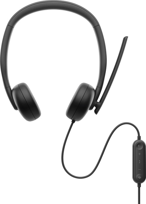 Dell Wh3024 Auriculares Alámbrico Usb Tipo C Negro