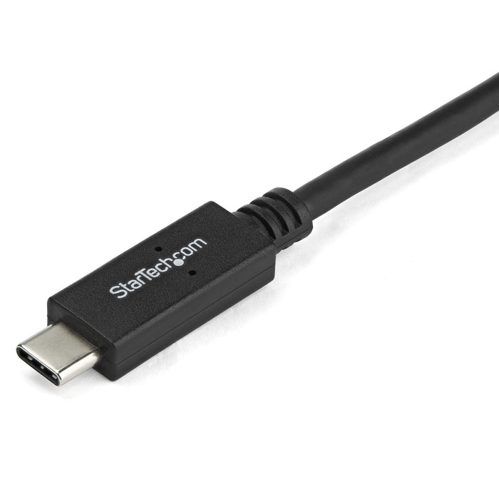 Startech.Com Cable Adaptador Conversor Usb-C A Dvi 1m 1920x1200 Cable Usb / Dvi Usb-C (M) A Dvi-D (M) Thunderbolt 3 / Usb 3.1 1 M Admite 1920x1200 (Wuxga) Negro Para P/N: Tb4cdock