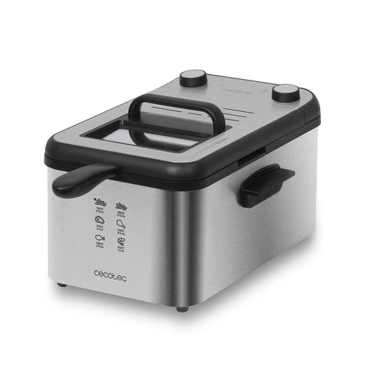 EAN 8435484030731 - Cecotec CleanFry Infinity 3000 Sencillo 5,6 L Independiente 2400 W Freidora Negro, Acero inoxidable imagen 1