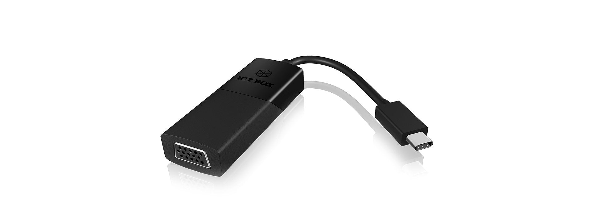 EAN 4250078163596 - ICY BOX 60021 Adaptador gráfico USB 2048 x 1152 Pixeles Negro imagen 1