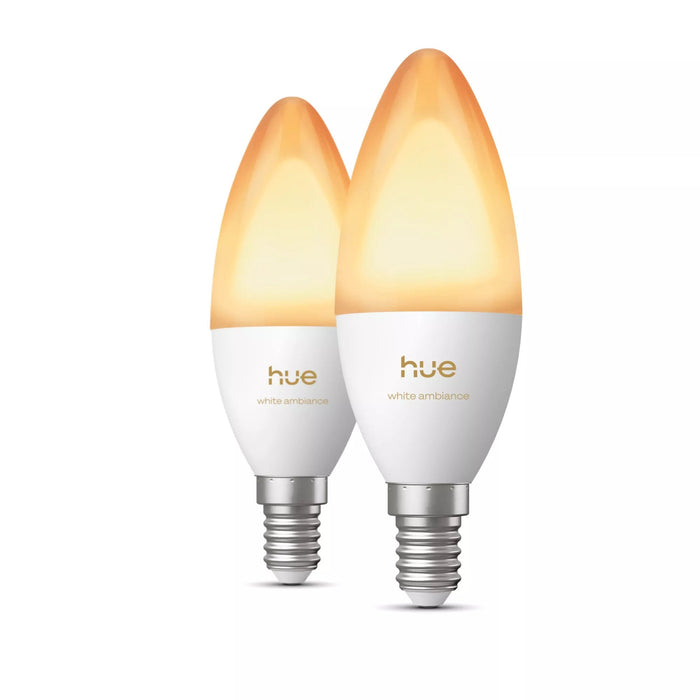 Philips Hue Blanco Amb. Kerzenlampe E14 B39 Eu 2 P.