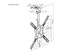 EAN 4015867236116 - Equip 650375 soporte para TV 139,7 cm (55") Negro imagen 5