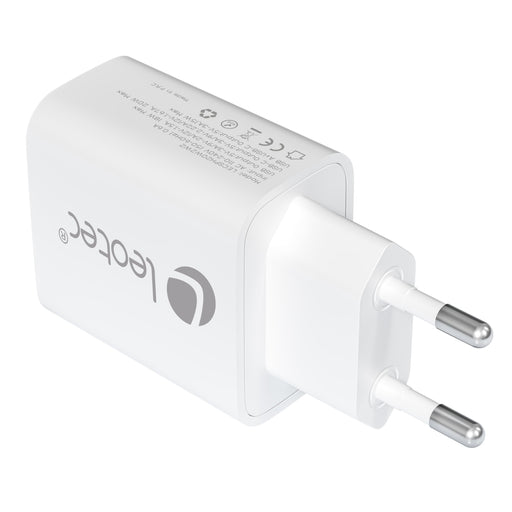 EAN 8436588883087 - Leotec LECSPH20W2W2 cargador de dispositivo móvil Corriente alterna Interior imagen 2