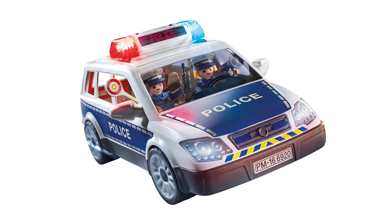 Playmobil Policia Coche De Policia Con Luces Y Sonido