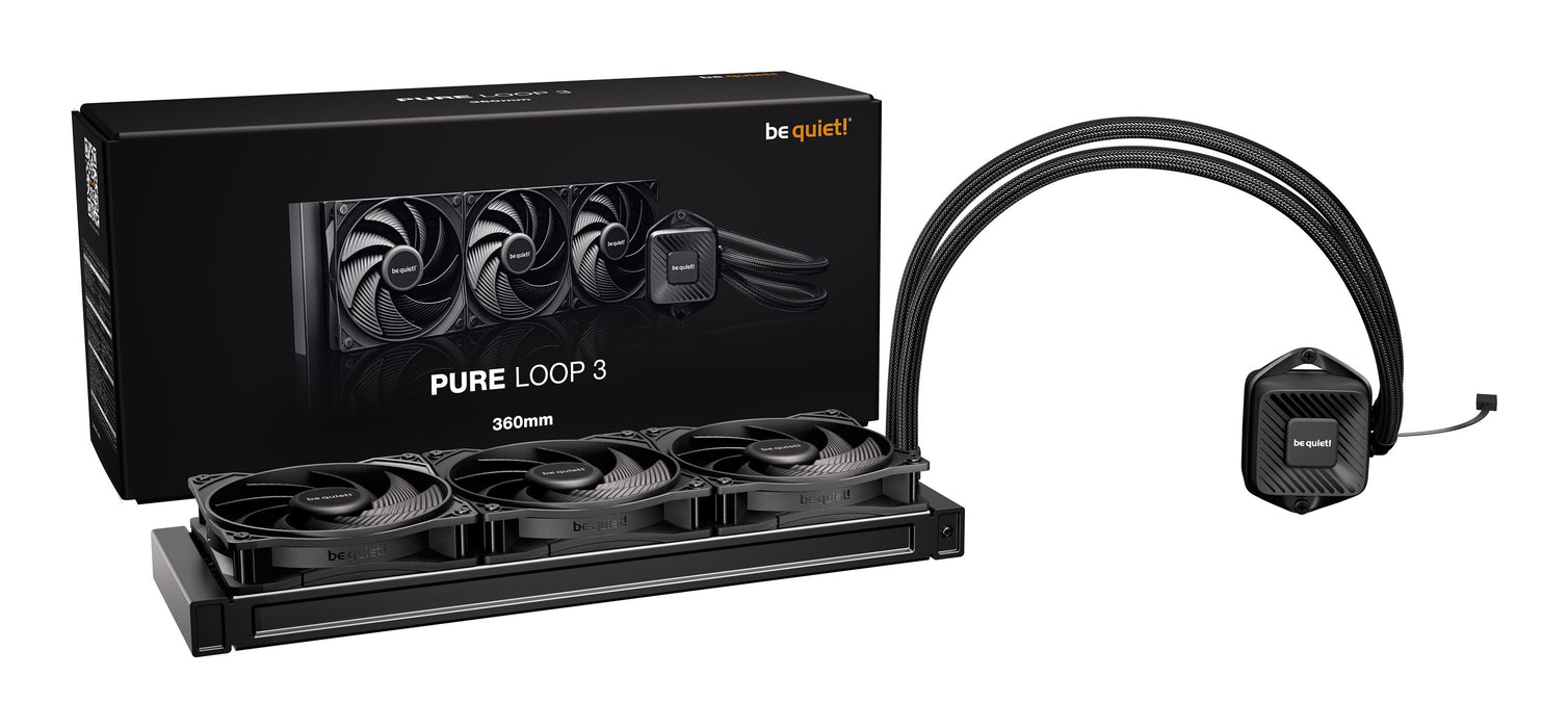 EAN 4260052193181 - be quiet! PURE LOOP 3 Procesador Sistema de refrigeración líquida todo en uno 12 cm Negro 1 pieza(s) imagen 2