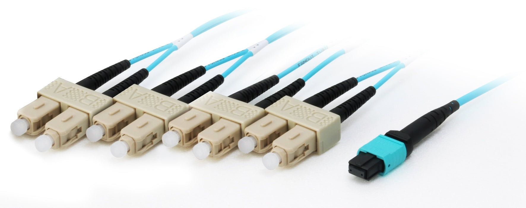 EAN 4015867192733 - Equip 25557807 Cable de fibra óptica e InfiniBand 20 m MTP 4x SC Cian imagen 1