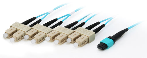 EAN 4015867192719 - Equip 25557607 Cable de fibra óptica e InfiniBand 10 m MTP 4x SC Cian imagen 1