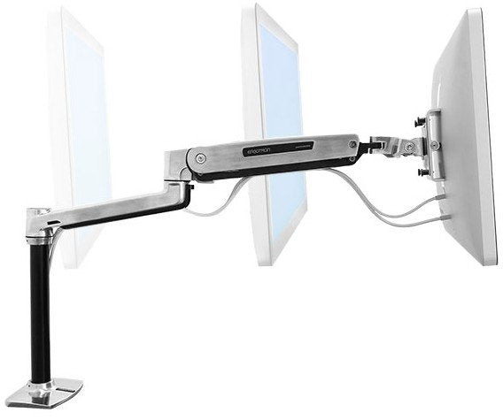 Ergotron Lx Hd Brazo Para Montaje En Mesa Lcd, Soporte Para Monitor Plateado/Negro 45-384-026