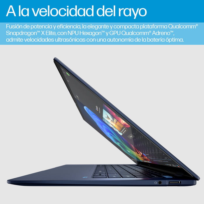 EAN 0198990176680 - HP EliteBook Ultra G1q Copilot+ PC Qualcomm Snapdragon X1E-78-100 Portátil 35,6 cm (14") Pantalla táctil  imagen 10