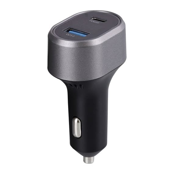 Cargador Allume Cigare T Nb 1x Usb-A Et 1x Usb-C 83w (Negro/Gris)