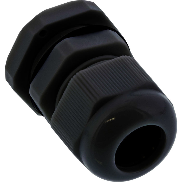 Prensaestopas Inline Nylon Ip68 3,5 - 6mm Negro 10 Uds.