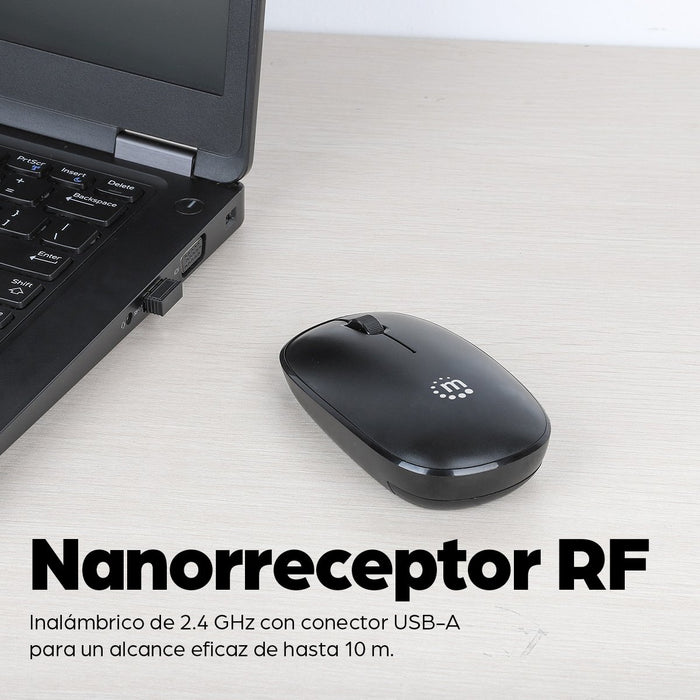 EAN 0766623190312 - Manhattan MW3050 ratón Universal Ambidextro imagen 11