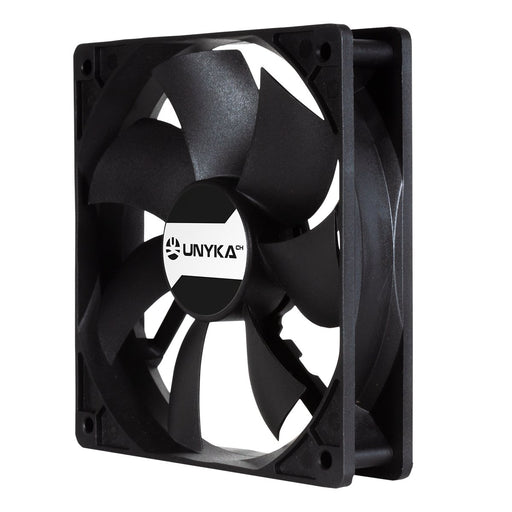 EAN 6940533543510 - UNYKAch 80.120.25 sistema de refrigeración para ordenador Carcasa del ordenador 12 cm Negro imagen 1